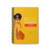 Rich Auntie Vibes Spiral Notebook - Ruled Line