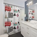London Shower Curtains