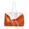 Rich Auntie Vibes Orange Weekender Bag - Image 3