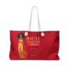 Rich Auntie Vibes Red Weekender Bag