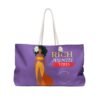 Rich Auntie Vibes Lt Purple Weekender Bag - Image 2