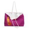 Rich Auntie Vibes Pink Weekender Bag - Image 3