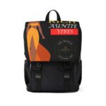 Rich Auntie Vibes Casual Shoulder Backpack