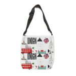 Around The World Adjustable Large Tote Bag