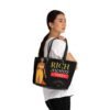 Rich Auntie Vibes Leather Shoulder Bag - Image 8