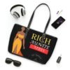Rich Auntie Vibes Leather Shoulder Bag - Image 5