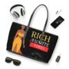 Rich Auntie Vibes Leather Shoulder Bag - Image 3