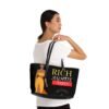 Rich Auntie Vibes Leather Shoulder Bag - Image 4