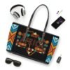 Africa Leather Shoulder Bag