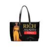 Rich Auntie Vibes Leather Shoulder Bag