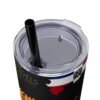 Dominican Republic Skinny Tumbler with Straw, 20oz - Image 25
