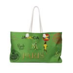 Melanin Jetsetter Green Weekender Bag