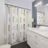 Melanin Jetsetter  Shower Curtain