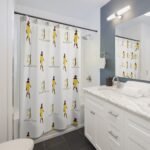 Melanin Jetsetter  Shower Curtain