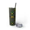 Jamaica  Skinny Tumbler with Straw, 20oz - Image 141