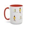 Melanin Jetsetters Accent Coffee Mug - Image 3