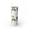 Jamaica  Skinny Tumbler with Straw, 20oz - Image 4