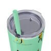 Melanin Jetsetter Skinny Tumbler with Straw, 20oz - Image 275