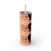 BGM Skinny Tumbler with Straw, 20oz - Image 10