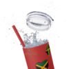 Jamaica  Skinny Tumbler with Straw, 20oz - Image 107