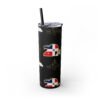 Dominican Republic Skinny Tumbler with Straw, 20oz - Image 22