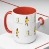 Melanin Jetsetters Accent Coffee Mug - Image 6