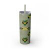 Jamaica  Skinny Tumbler with Straw, 20oz - Image 91