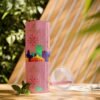 Costa Rica Skinny Tumbler with Straw, 20oz - Image 36