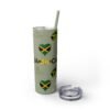 Jamaica  Skinny Tumbler with Straw, 20oz - Image 96