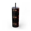 BGM Skinny Tumbler with Straw, 20oz