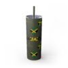 Jamaica  Skinny Tumbler with Straw, 20oz - Image 136
