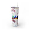 Costa Rica Skinny Tumbler with Straw, 20oz - Image 2