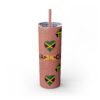 Jamaica  Skinny Tumbler with Straw, 20oz - Image 46