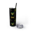 Jamaica  Skinny Tumbler with Straw, 20oz - Image 33
