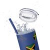 Jamaica  Skinny Tumbler with Straw, 20oz - Image 134