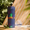 Costa Rica Skinny Tumbler with Straw, 20oz - Image 9