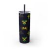 Jamaica  Skinny Tumbler with Straw, 20oz - Image 109