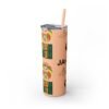 Jamaica  Skinny Tumbler with Straw, 20oz - Image 11