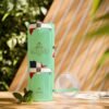 Dominican Republic Skinny Tumbler with Straw, 20oz - Image 9