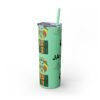 Jamaica  Skinny Tumbler with Straw, 20oz - Image 119