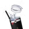 Dominican Republic Skinny Tumbler with Straw, 20oz - Image 26