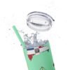 Dominican Republic Skinny Tumbler with Straw, 20oz - Image 8