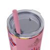 Costa Rica Skinny Tumbler with Straw, 20oz - Image 34
