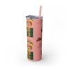 Jamaica  Skinny Tumbler with Straw, 20oz - Image 20