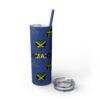Jamaica  Skinny Tumbler with Straw, 20oz - Image 132