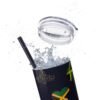 Jamaica  Skinny Tumbler with Straw, 20oz - Image 116