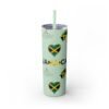 Jamaica  Skinny Tumbler with Straw, 20oz - Image 145