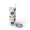 Jamaica  Skinny Tumbler with Straw, 20oz - Image 60