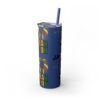 Jamaica  Skinny Tumbler with Straw, 20oz - Image 128