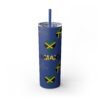 Jamaica  Skinny Tumbler with Straw, 20oz - Image 127
